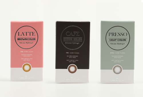 LATTE, CAFE, PRESSO 隐形眼镜产品案例