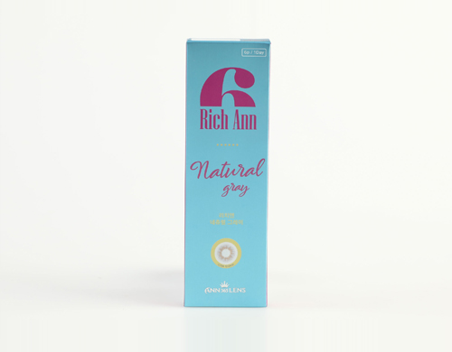 Rich Ann Natural (BROWN, GRAY) 隐形眼镜产品案例